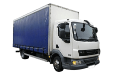Car Hire Christchurch - 7.5 Tonne Curtain Side Truck - Truck hire Christchurch