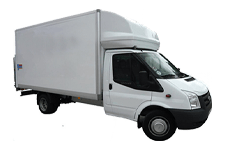Car Hire Christchurch - Ford Luton 3.5 ton Tail Box Lift Truck - Truck hire Christchurch