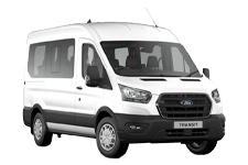 Car Hire Christchurch - Ford Minibus - Accommodates 12 Passengers - Minibus hire Christchurch